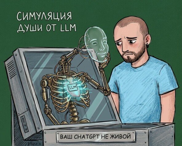 Ваш chatGPT не живой: симуляция души от LLM